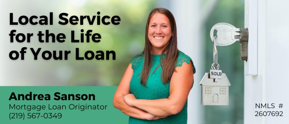 Picture of Loan Officer with text saying Local Service for the Life of Your Loan.